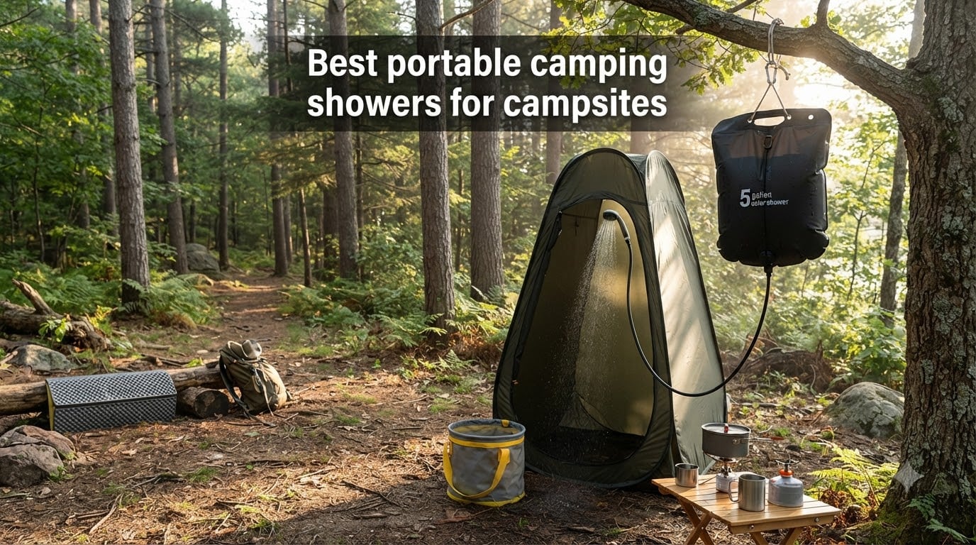 Best portable camping showers for campsites