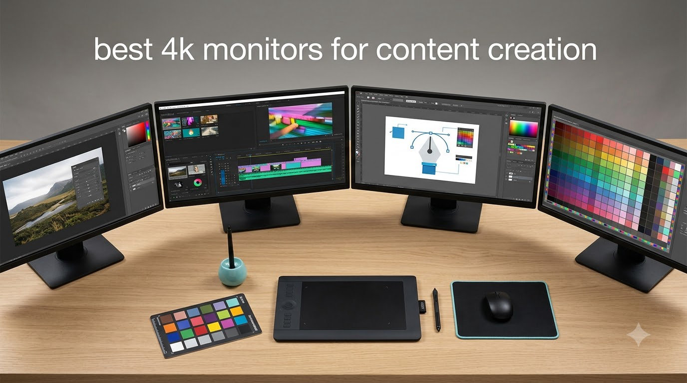 best 4k monitors for content creation