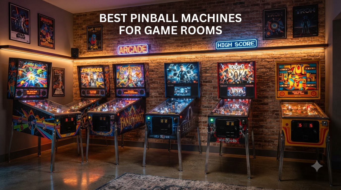 best pinball machines for game rooms