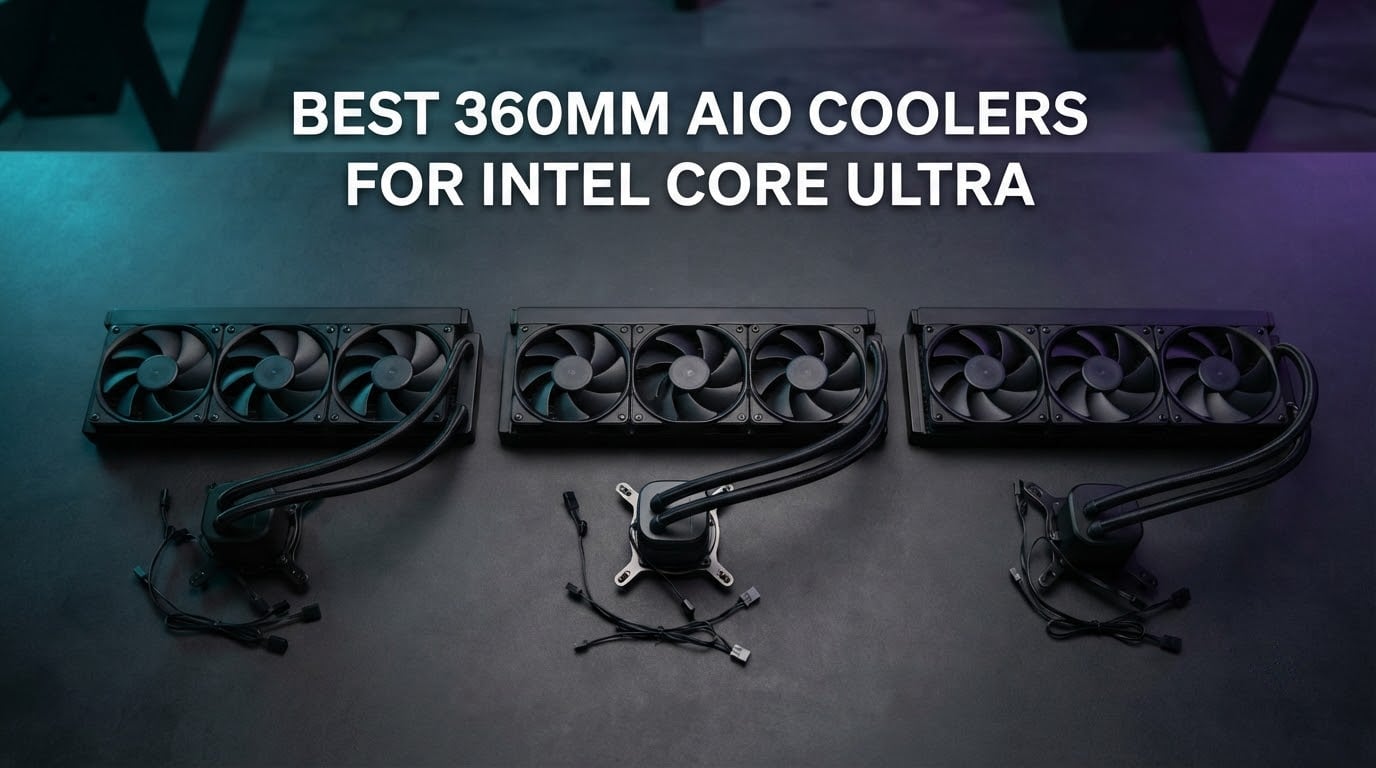 best 360mm aio coolers for intel core ultra