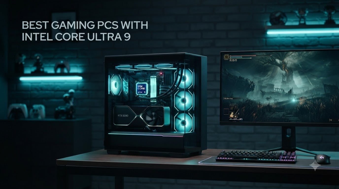 best gaming pcs with intel core ultra 9