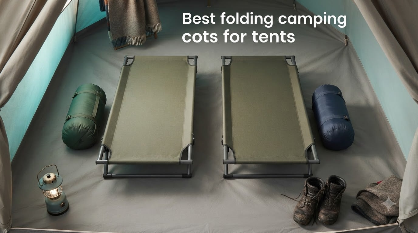 Best folding camping cots for tents