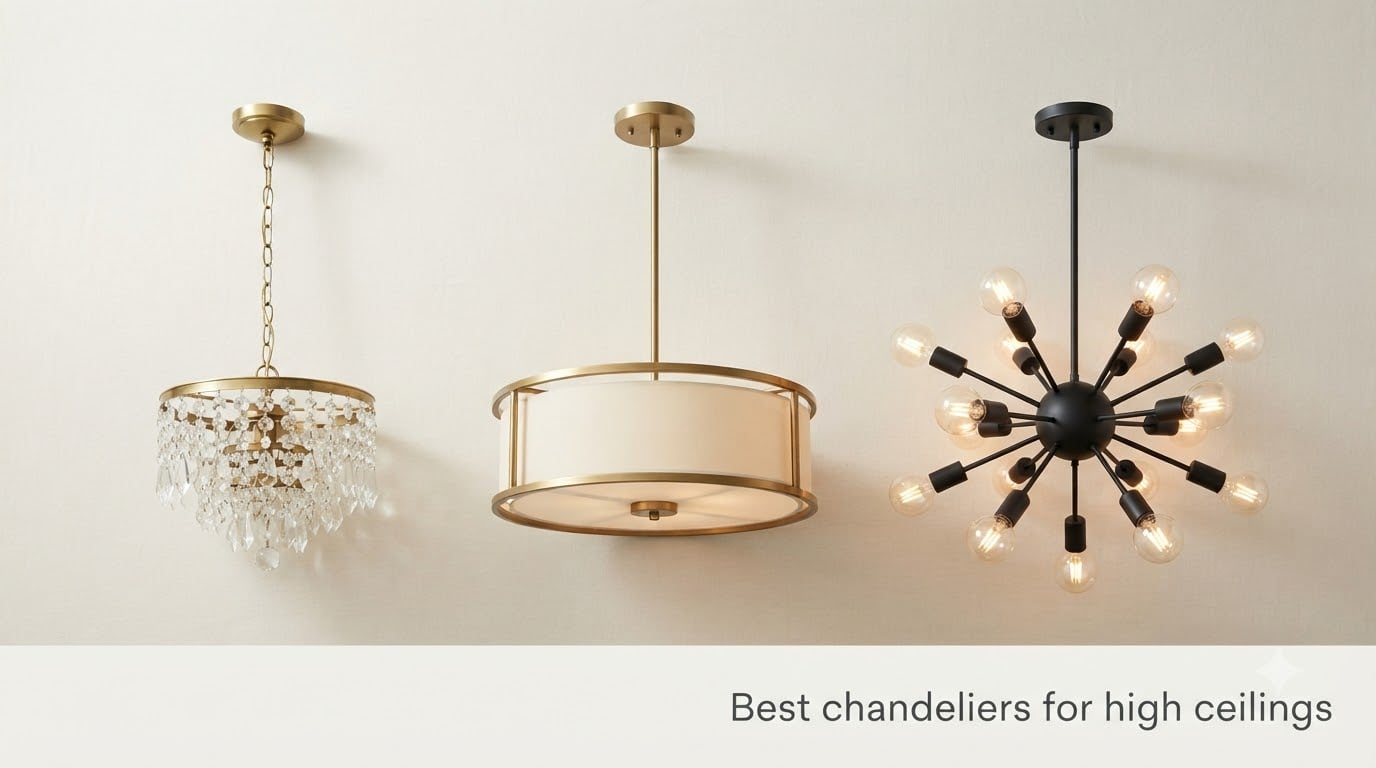 Best chandeliers for high ceilings