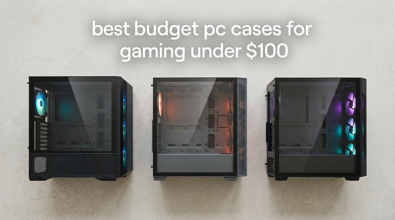 best budget pc cases for gaming under $100