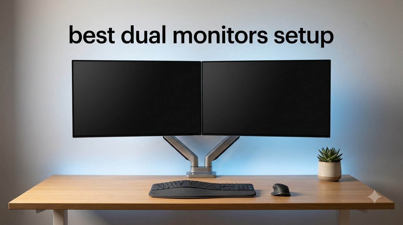 best dual monitors setup