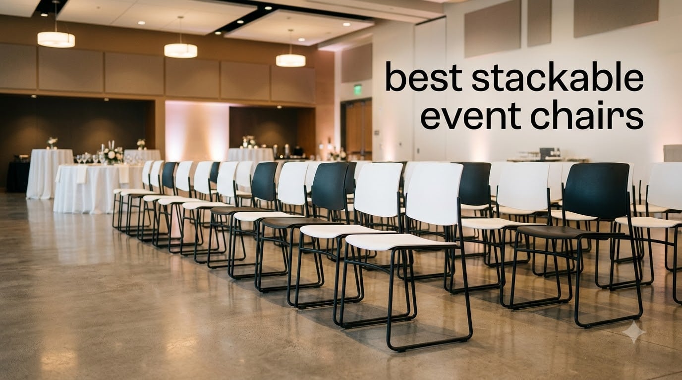 best stackable event chairs