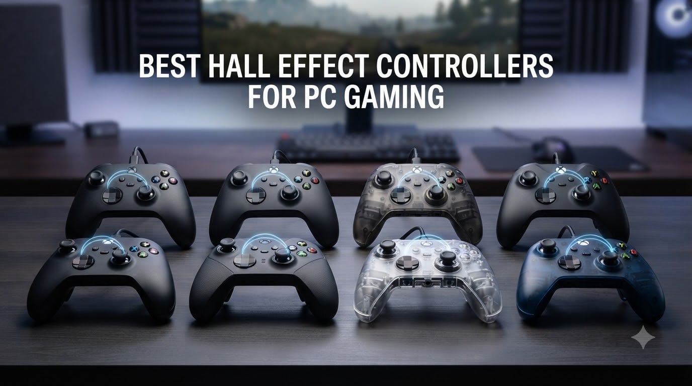 best hall effect controllers for pc gaming