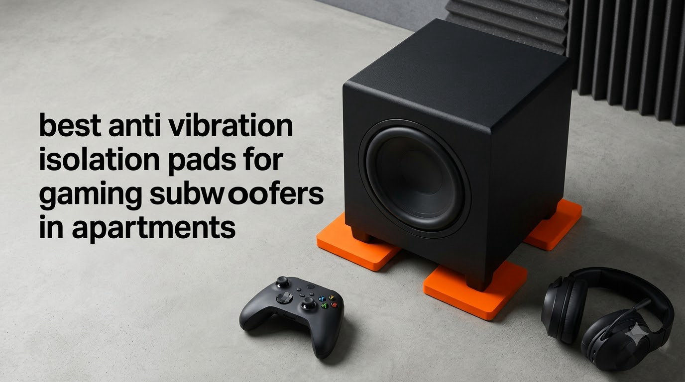 best anti vibration isolation pads for gaming subwoofers in apartments