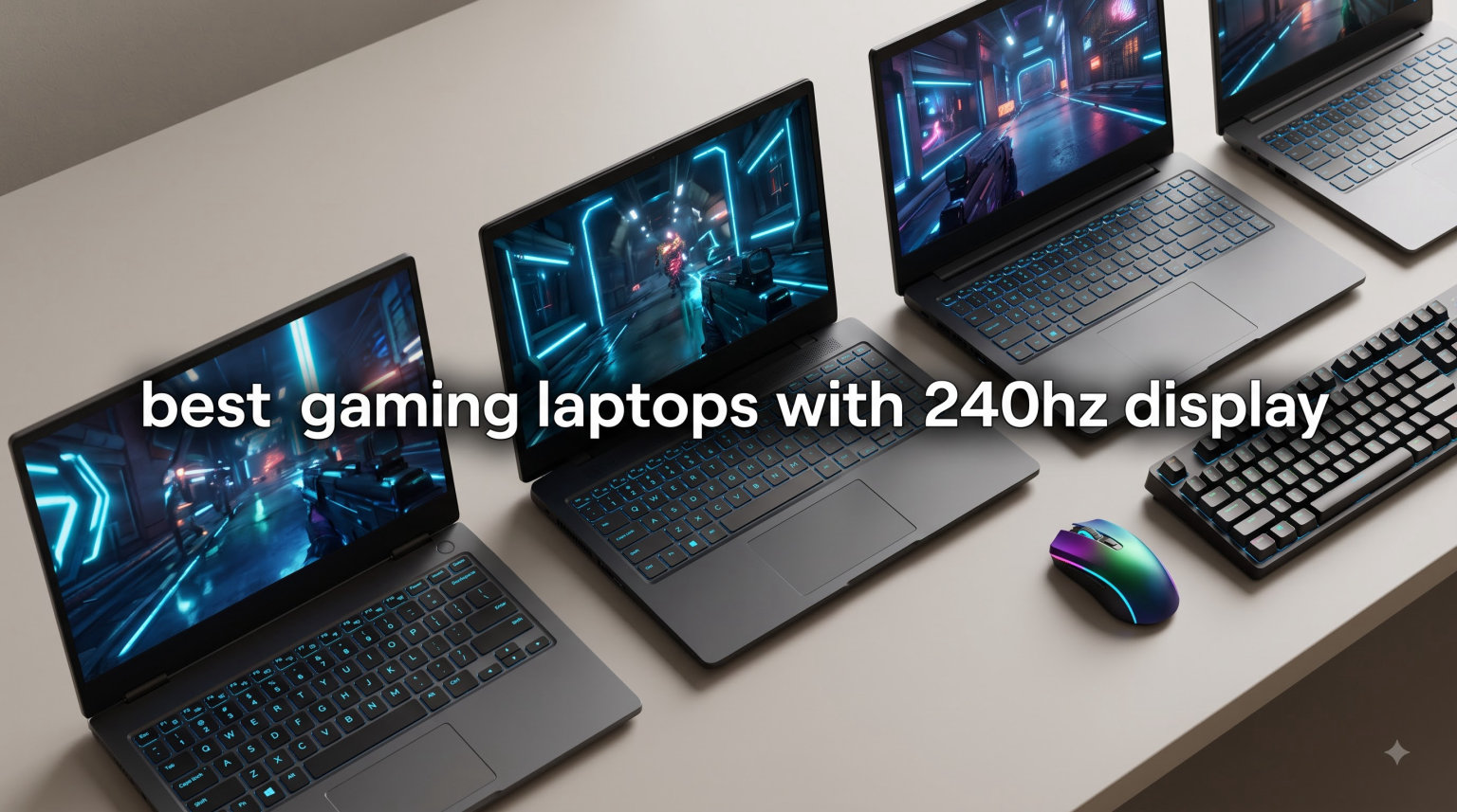 best gaming laptops with 240hz display