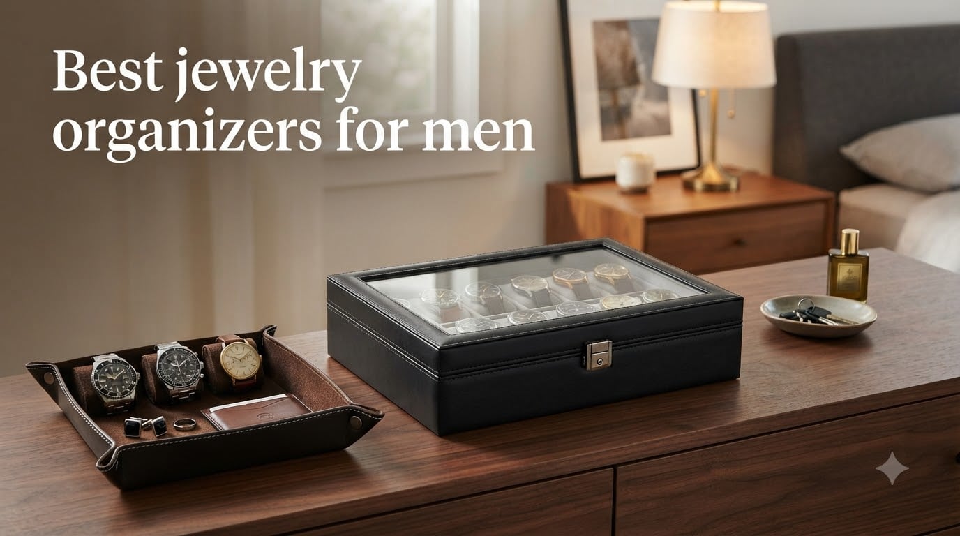 Best jewelry organizers for men