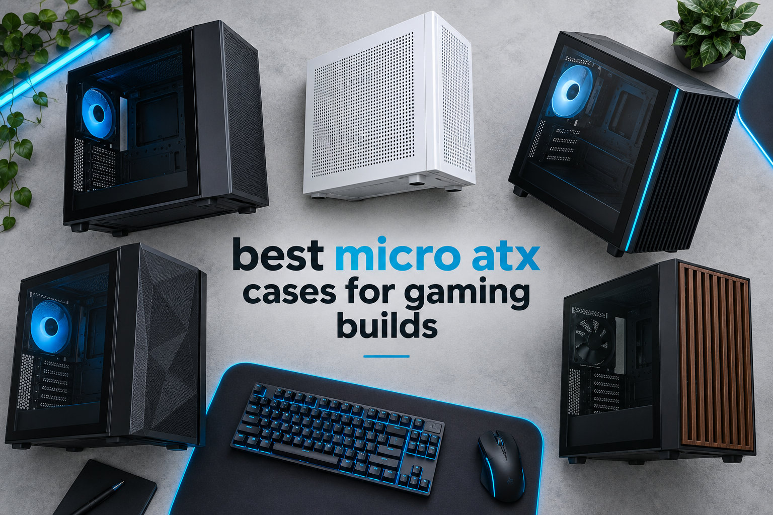 best micro atx cases for gaming builds