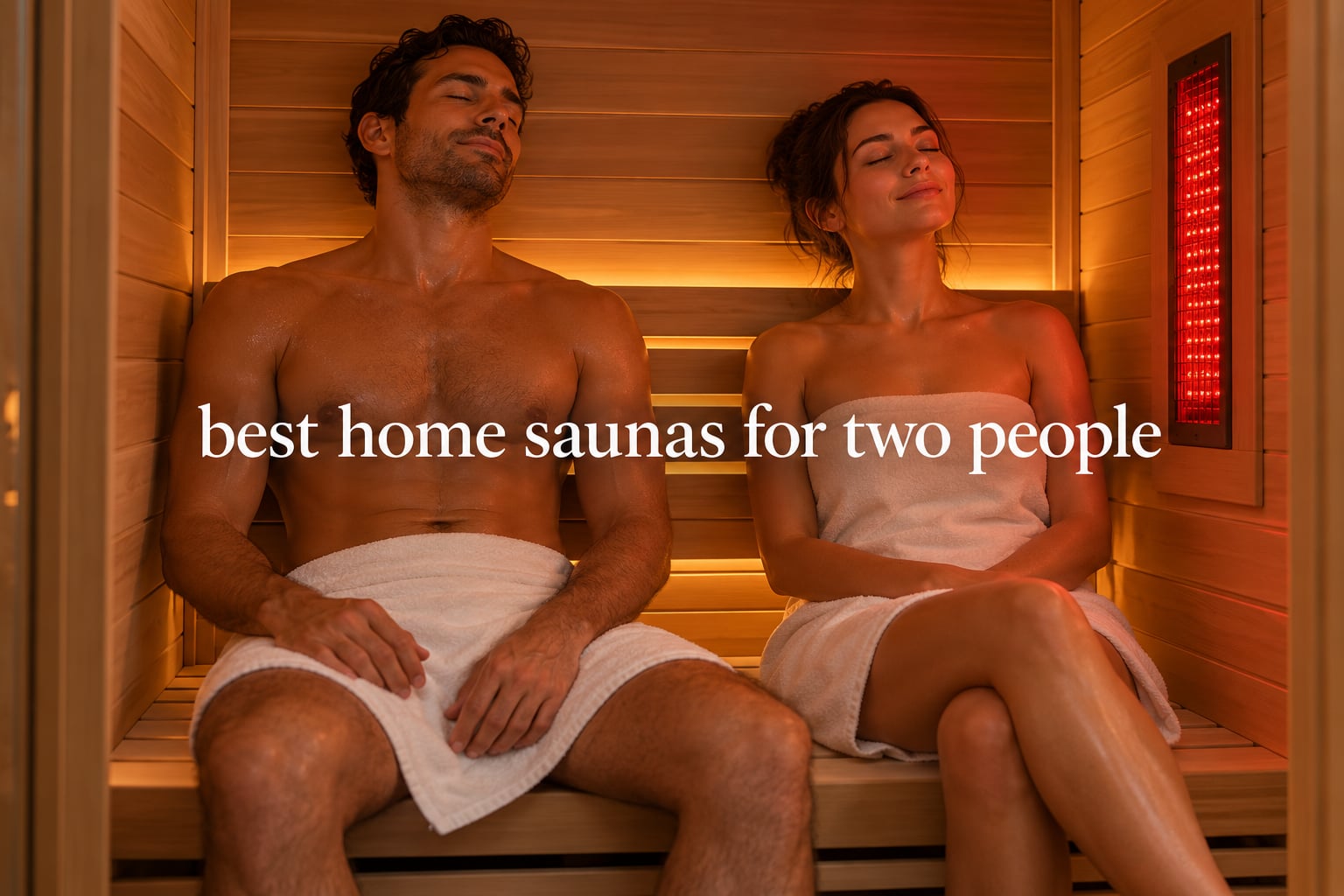 best home saunas for two people