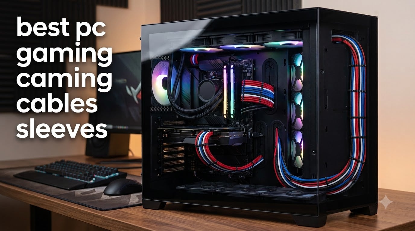 best pc gaming cables sleeves
