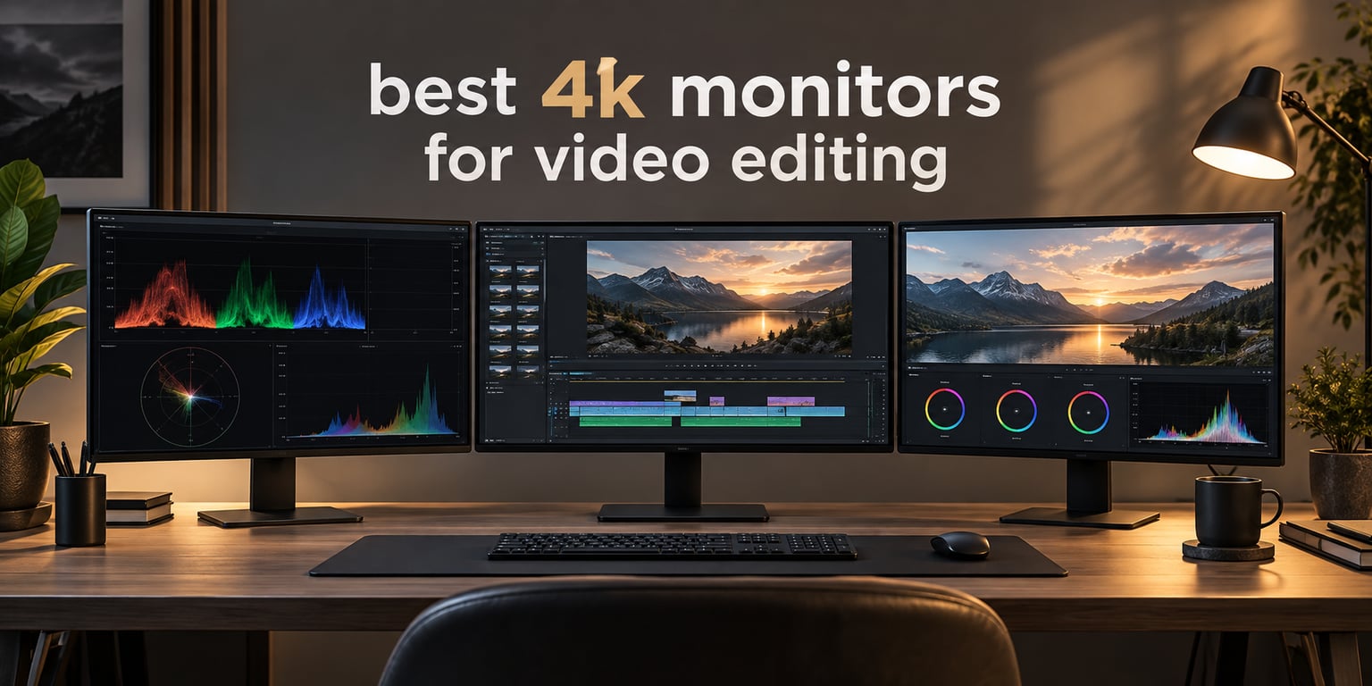 best 4k monitors for video editing
