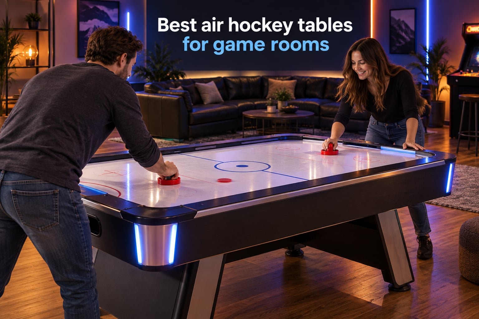 Best air hockey tables for game rooms