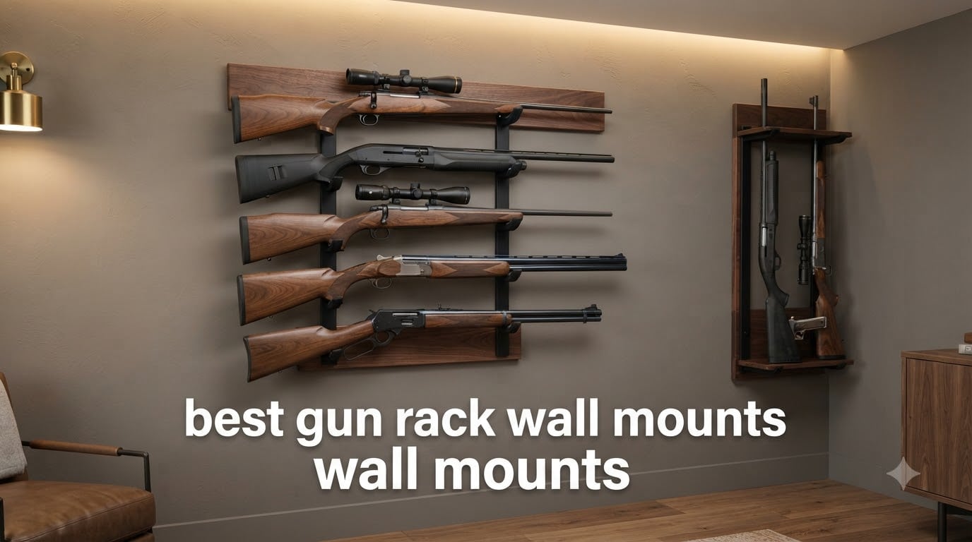 best gun rack wall mounts