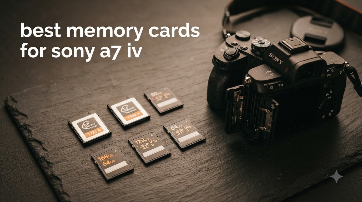 best memory cards for sony a7 iv