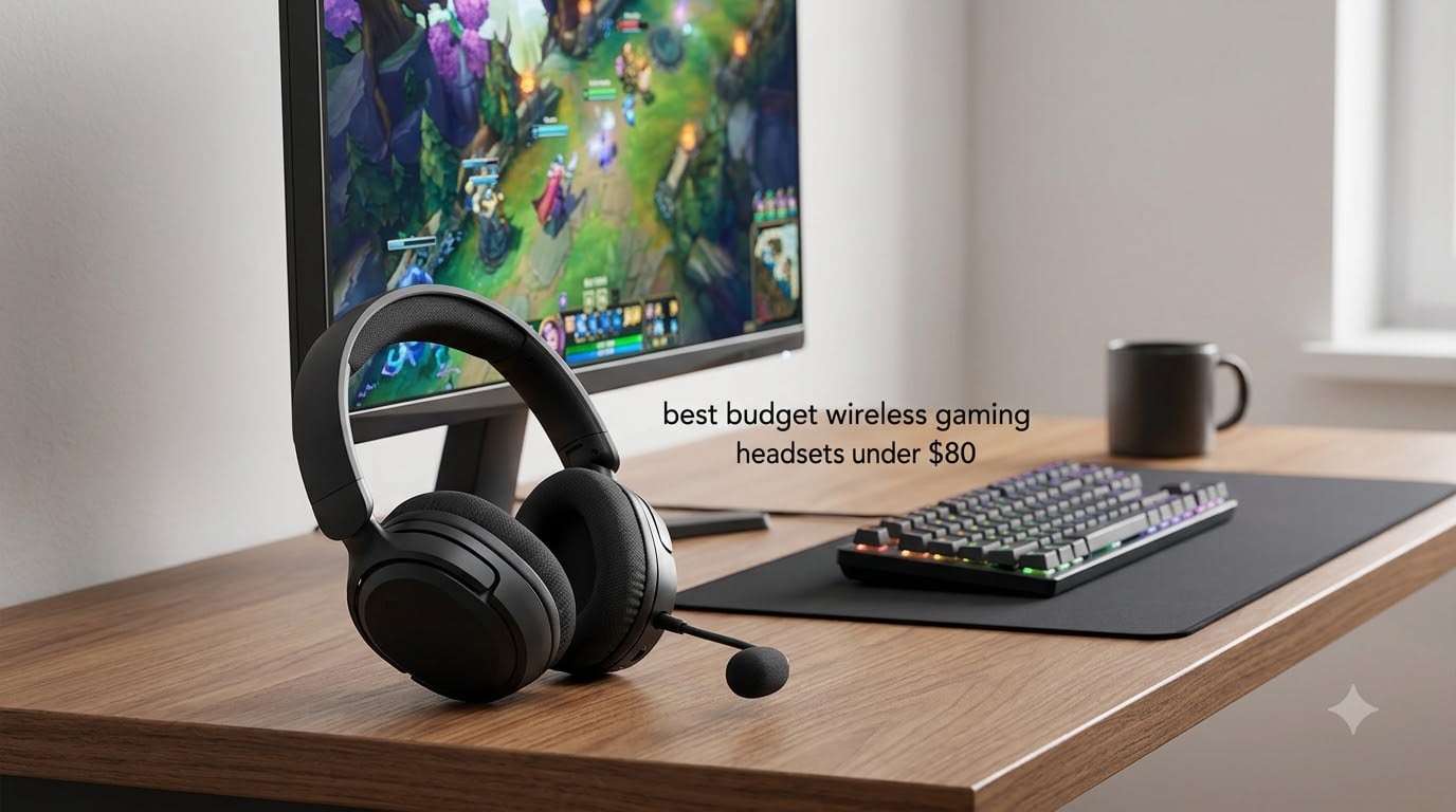 best budget wireless gaming headsets under $80