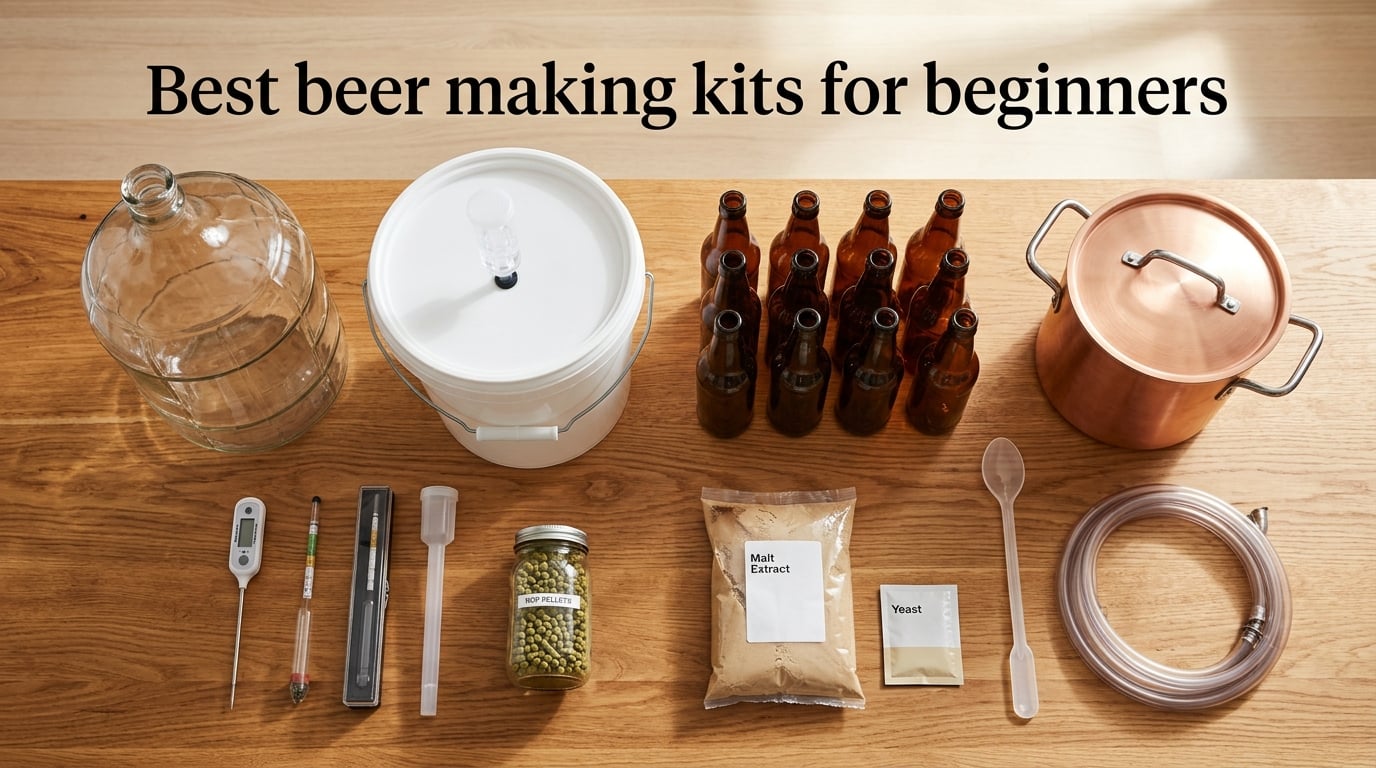 Best beer making kits for beginners