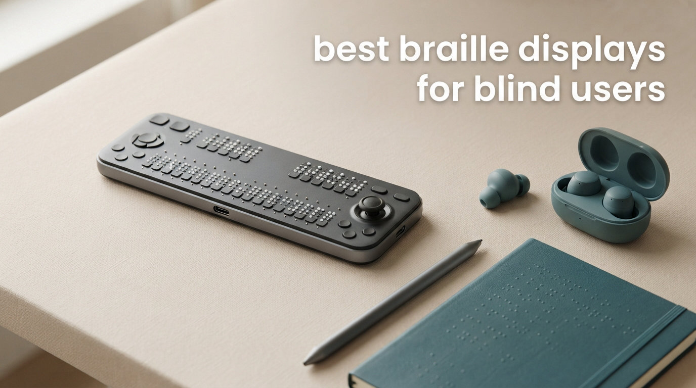best braille displays for blind users