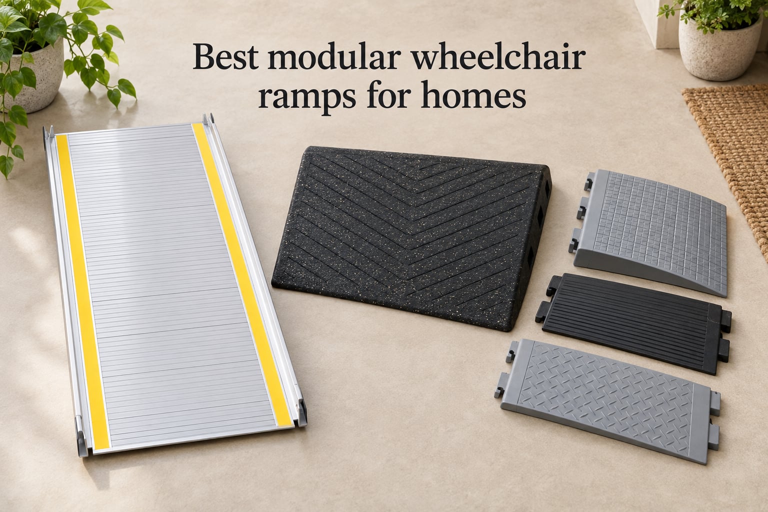 Best modular wheelchair ramps for homes