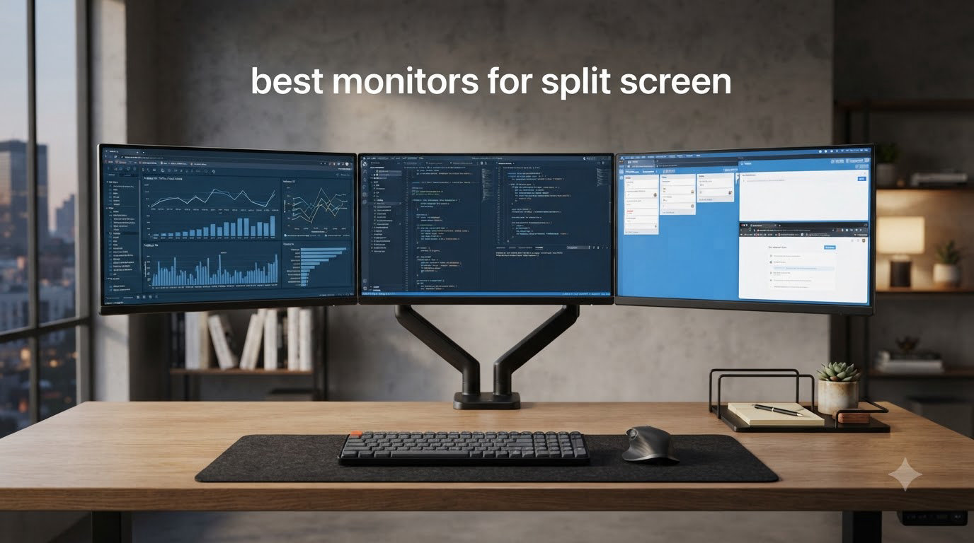 best monitors for split screen