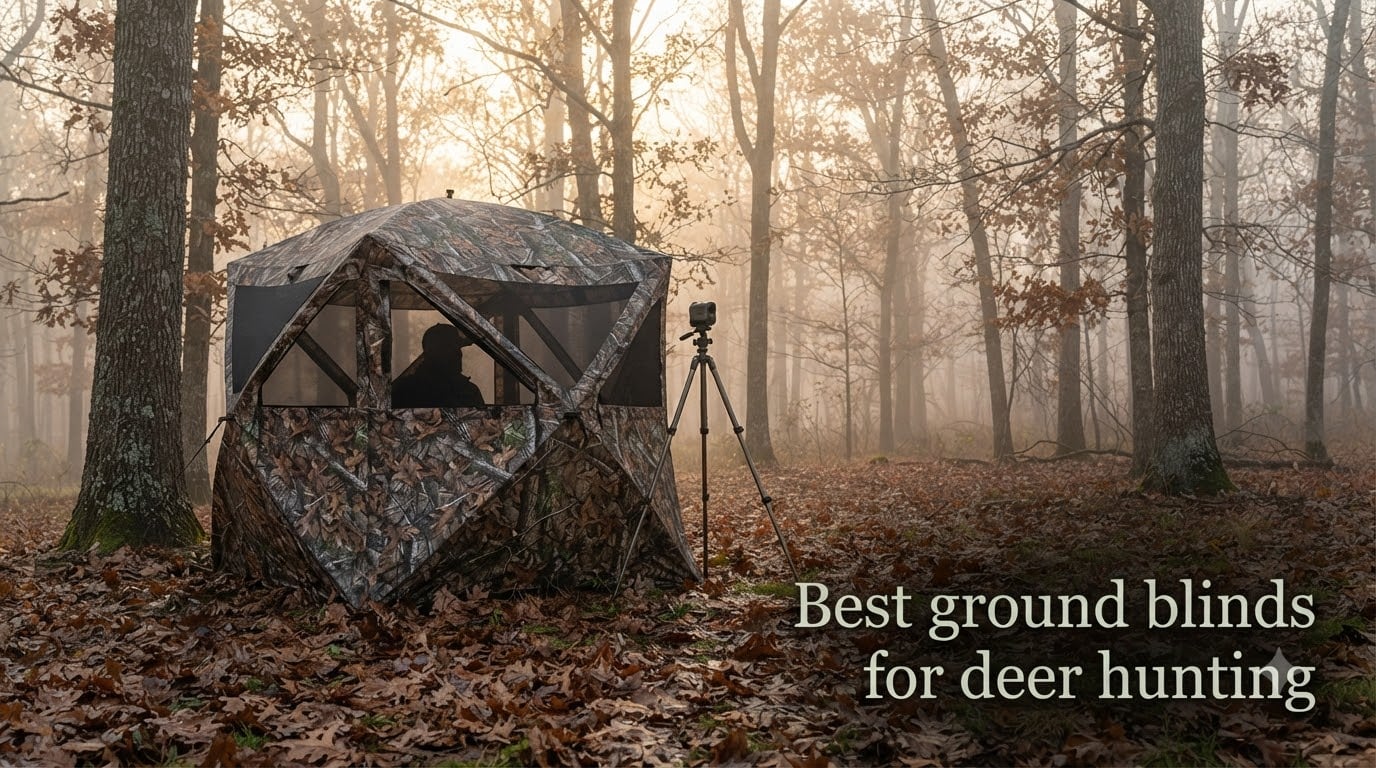 Best ground blinds for deer hunting