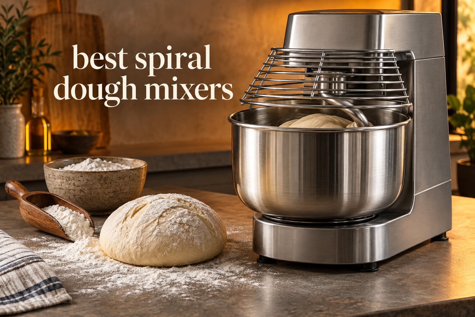 best spiral dough mixers