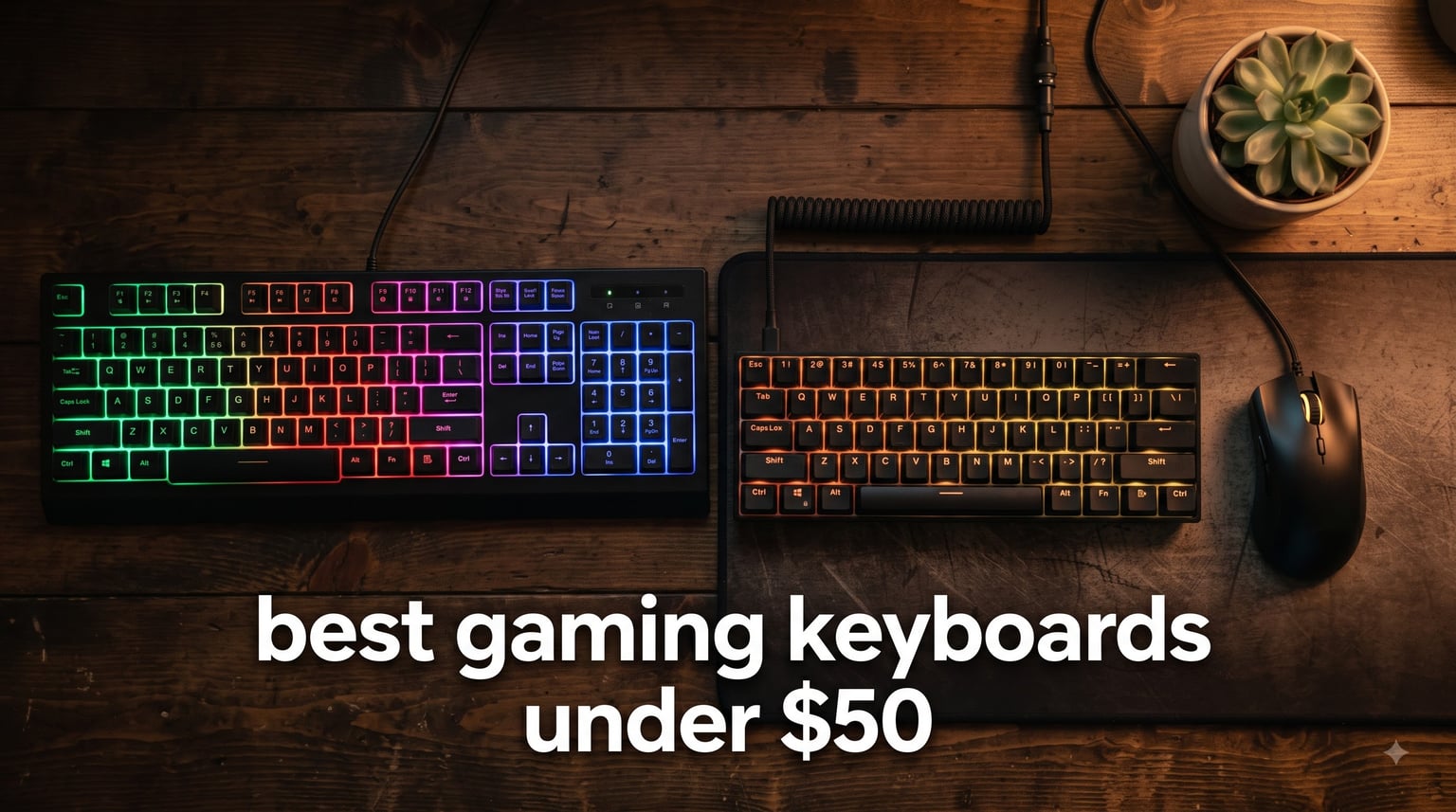 best gaming keyboards under $50