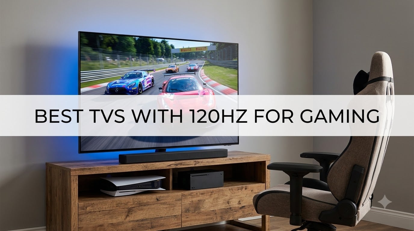 best tvs with 120hz for gaming