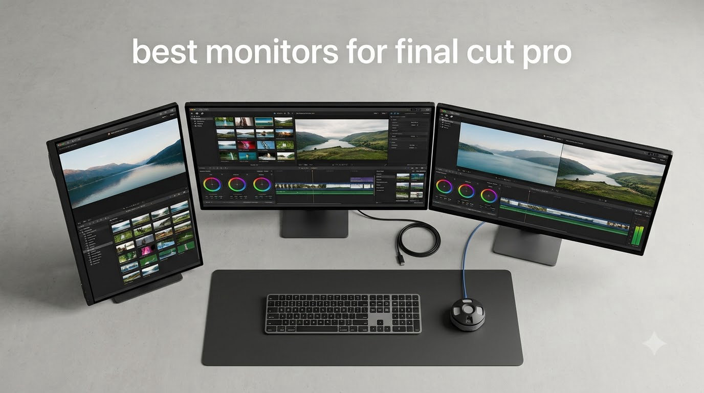 best monitors for final cut pro
