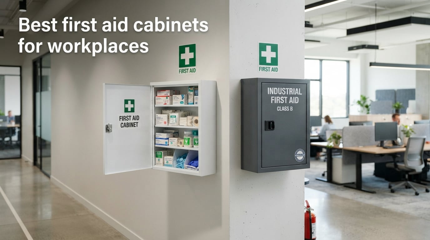 Best first aid cabinets for workplaces