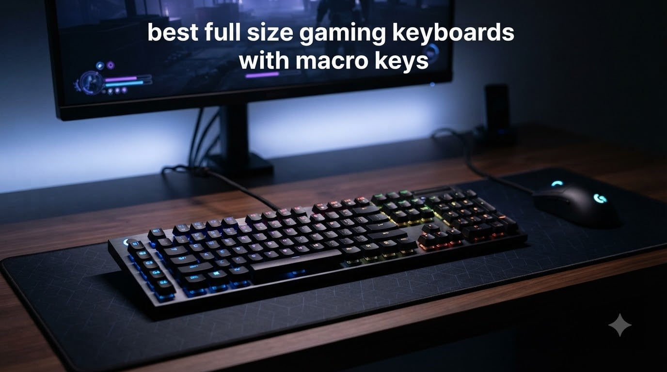 best full size gaming keyboards with macro keys