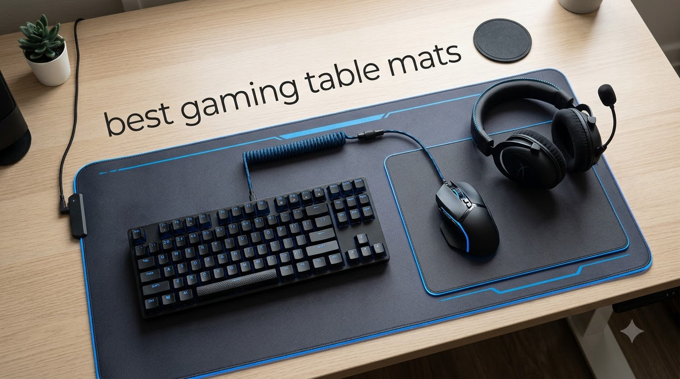 best gaming table mats