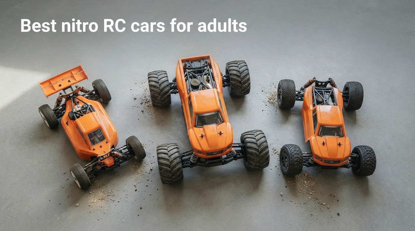 Best nitro RC cars for adults