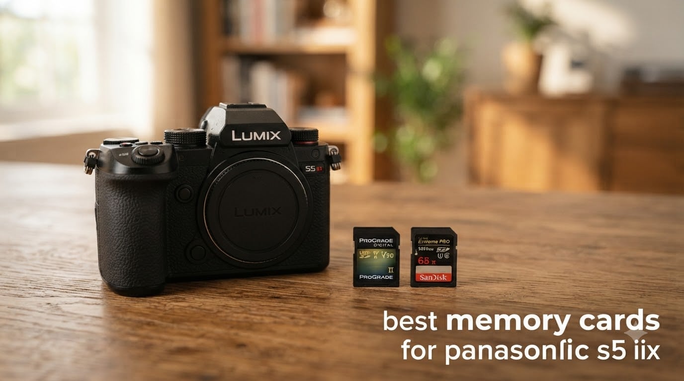 best memory cards for panasonic s5 iix