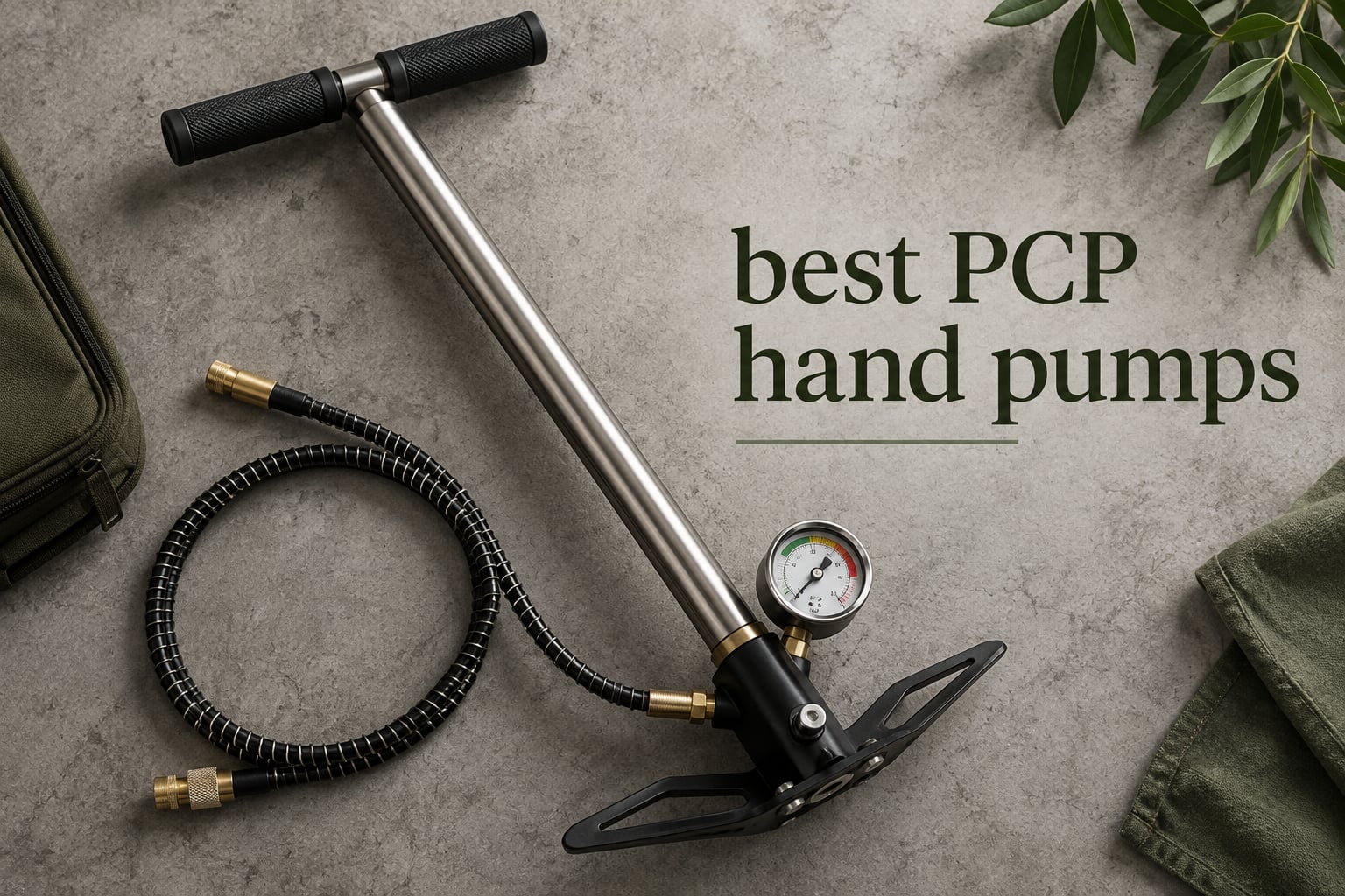 best PCP hand pumps