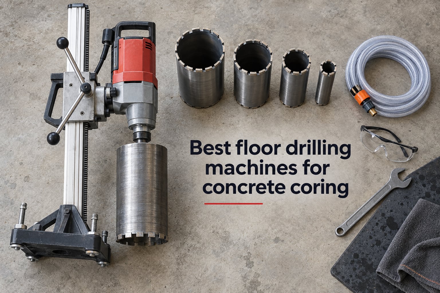 Best floor drilling machines for concrete coring