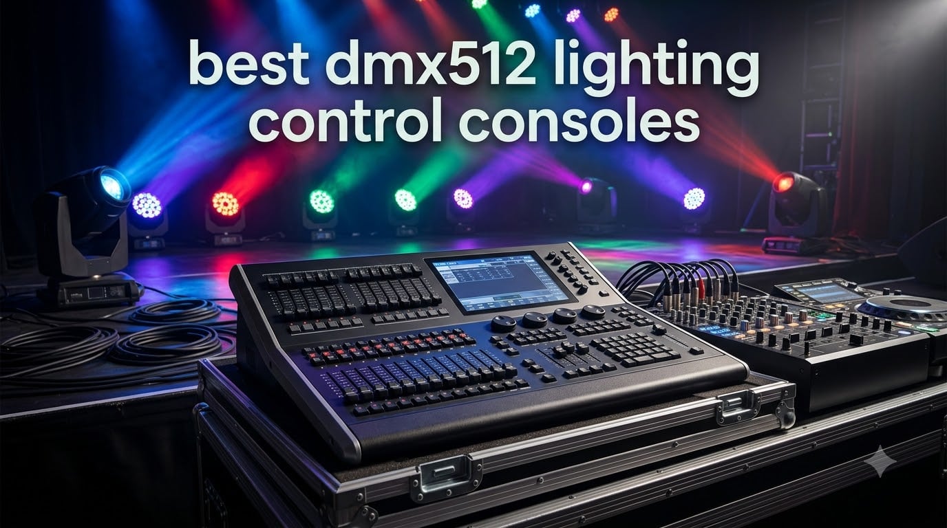 best dmx512 lighting control consoles