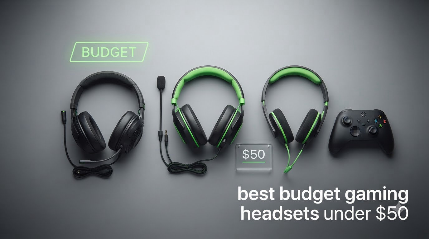 best budget gaming headsets under $50