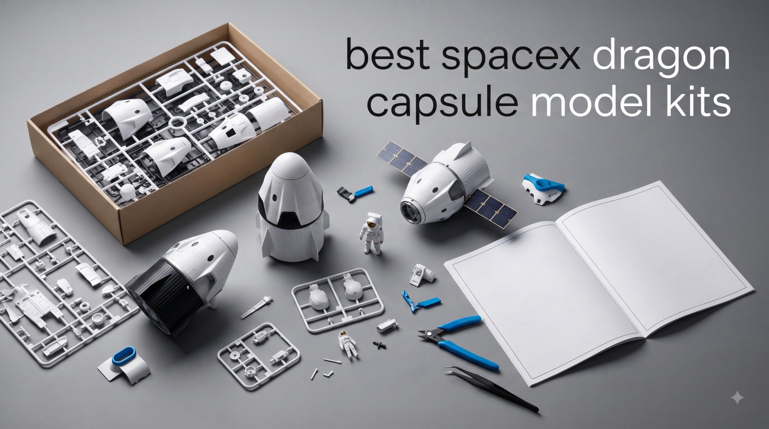 best spacex dragon capsule model kits