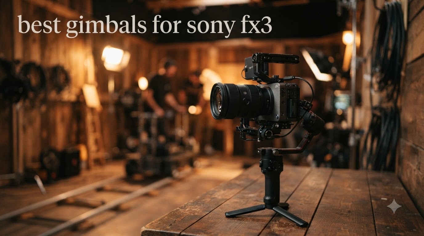 best gimbals for sony fx3