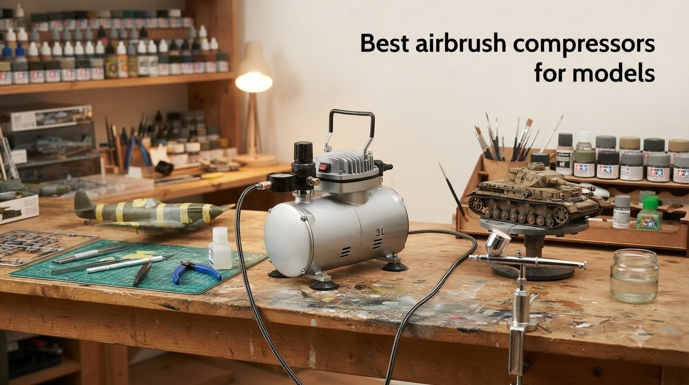 Best airbrush compressors for models