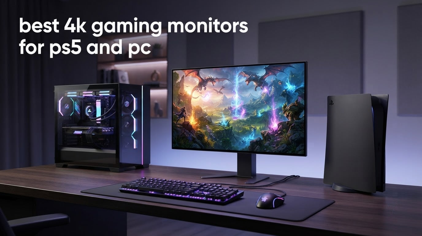 best 4k gaming monitors for ps5 and pc