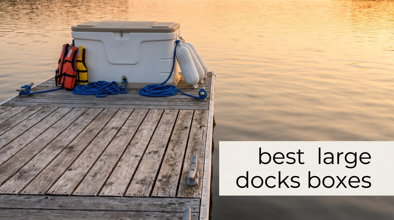 best large docks boxes