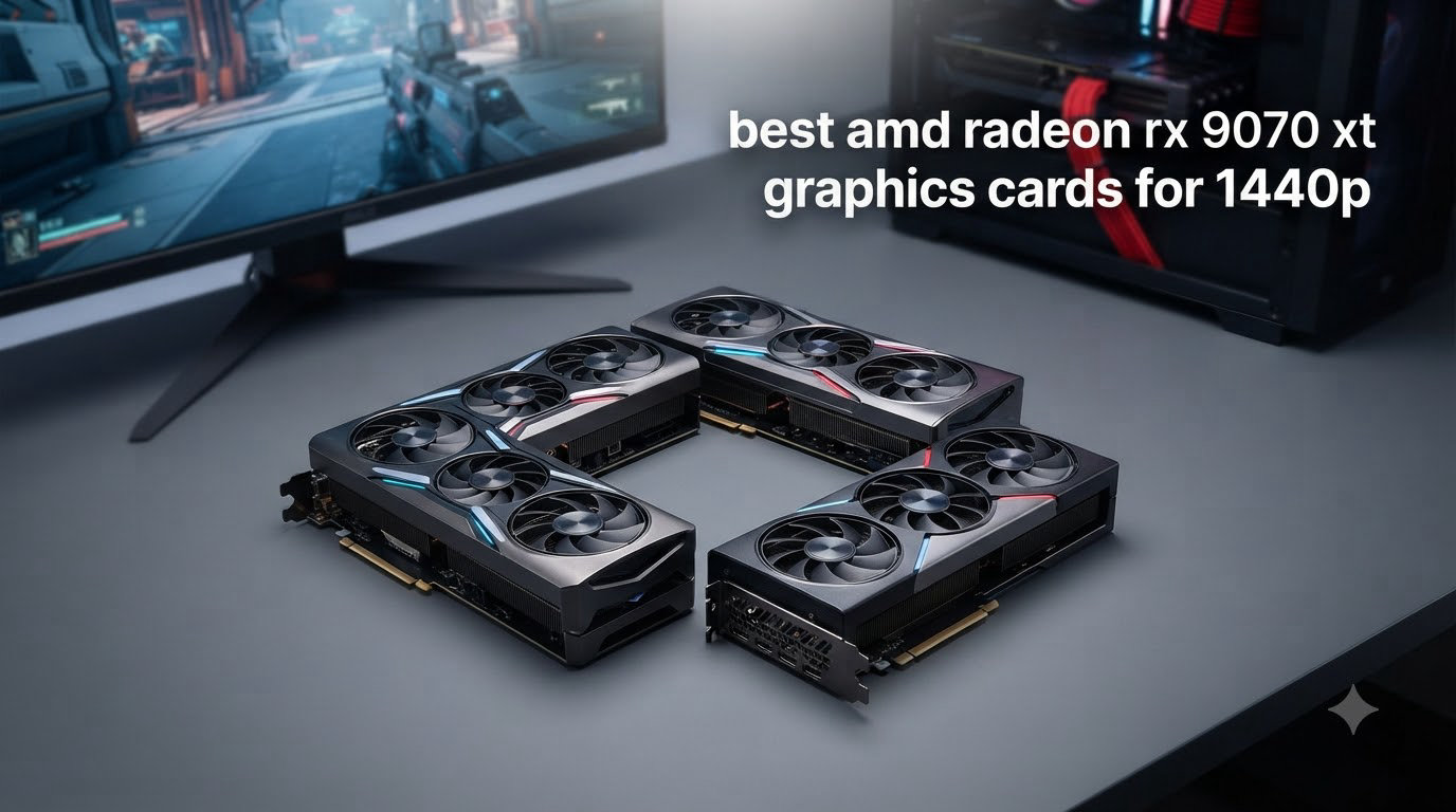 best amd radeon rx 9070 xt graphics cards for 1440p