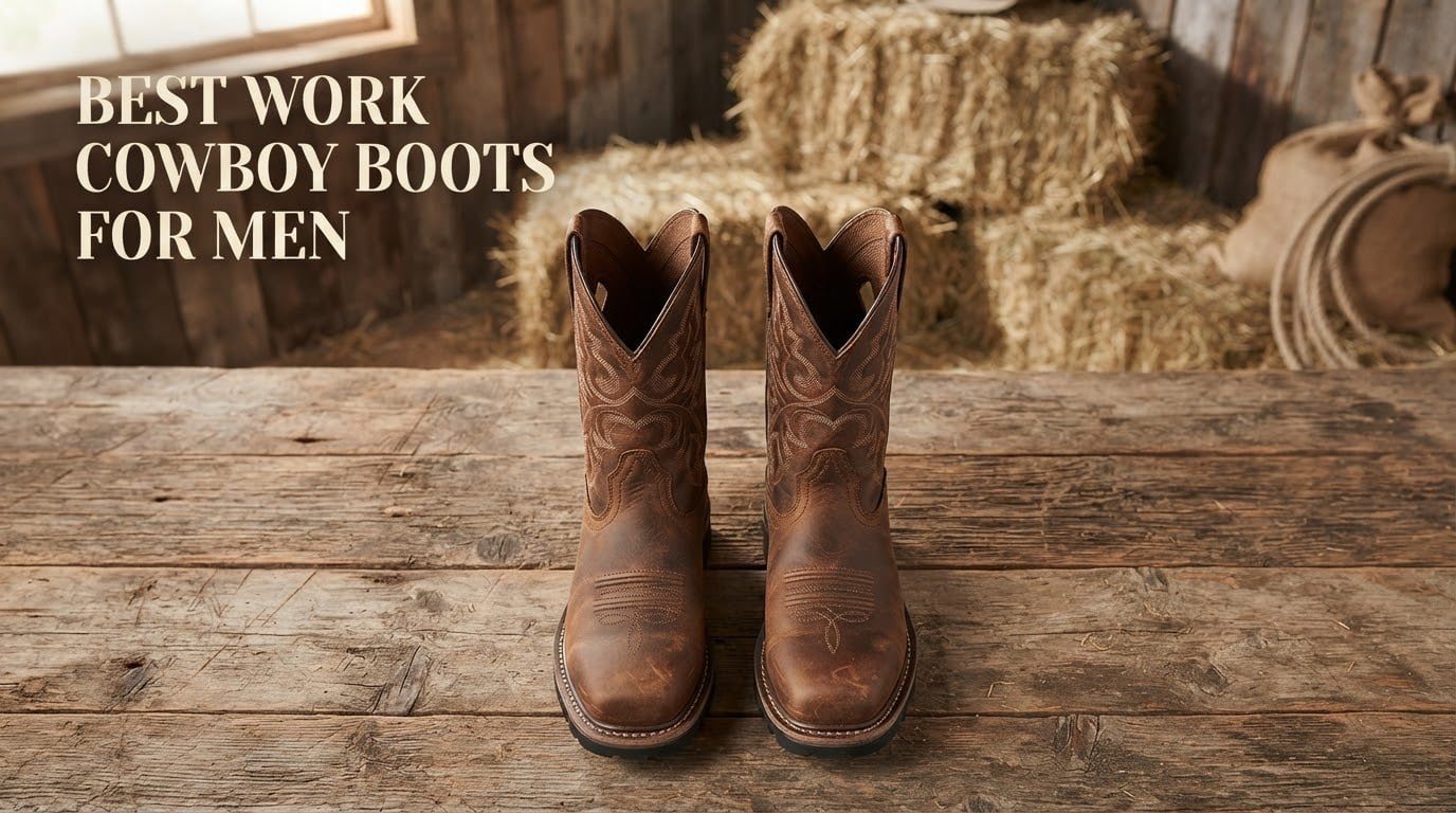 Best work cowboy boots for men