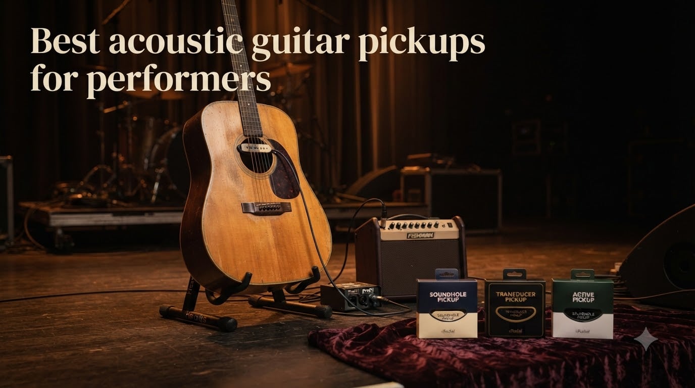 Best acoustic guitar pickups for performers