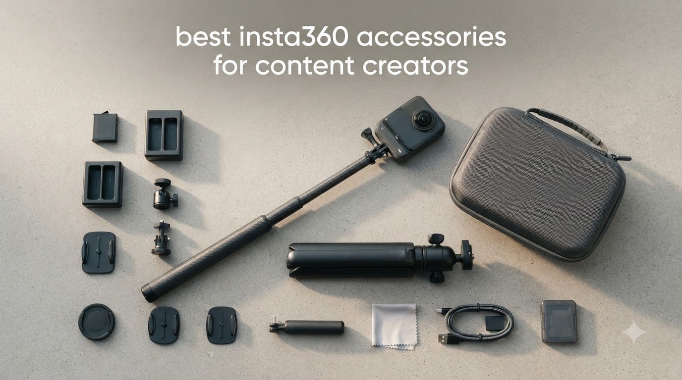 best insta360 accessories for content creators