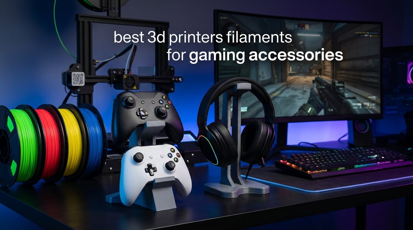 best 3d printers filaments for gaming accessories